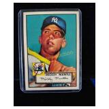 Mickey Mantle 52 Topps reprint