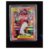Elly De La Cruz Topps Chrome Refractor