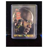 Michael Jordan promo card