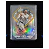 Babe Ruth special die cut card