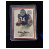 2000 Fleer Walter Payton commemorative card