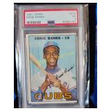 PSA graded vintage Ernie Banks