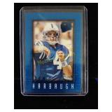 Jim harbaugh blue foil Fleer ultra sensations