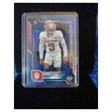 IU football D'Angelo ponds blue sapphire