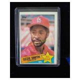 85 Topps Ozzie Smith All Star
