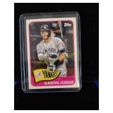 Aaron judge Topps throwback