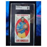 SGC Graded Topps Wilt Chamberlain Card