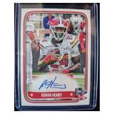 IU football Roman hemby Auto