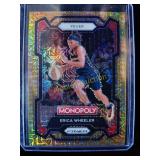 Rare Indiana fever Erica Wheeler gold mojo prism