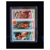 Vintage Topps Robert parish Moses Malone