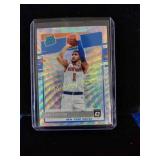 Obi Toppin silver wave rated rookie card