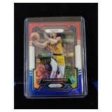Tyrese haliburton red white blue prizm card