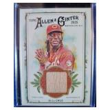 SP Elly De La Cruz game used bat card