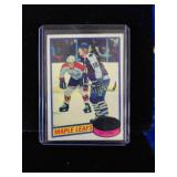 Vintage hockey card unscratched mint condition