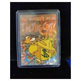 93 Topps Ren and stimpy prizm