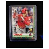 SP Shohei Ohtani All-Star rookie holiday card