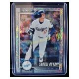 SP Shohei Ohtani Topps sand glitter