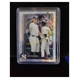 SP Aaron judge Topps sand glitter