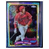 Shohei Ohtani Topps Chrome mojo reflector