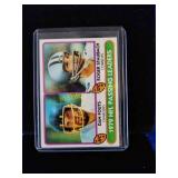 Vintage Roger staubach Don fouts 1980 Topps