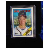 Vintage 1988 Topps Tom glavine rookie