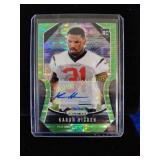 Rookie Karan Higdon Auto Green prizm