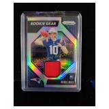 Drake Maye silver patch rookie