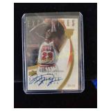 Michael Jordan upper Deck reprint with facsimile