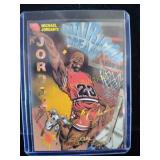 Michael Jordan promo card