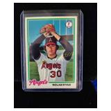 Vintage Nolan Ryan 1978 Topps card