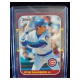 Ryne Sandberg opening day card