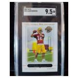 Aaron Rodgers Topps rookie graded