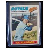 Vintage 77 Topps George Brett