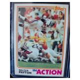 1982 Topps Walter Payton card