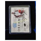 Michael Jordan North Carolina reprint facsimile