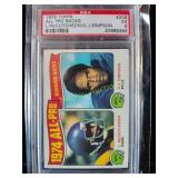Vintage PSA graded OJ Simpson card