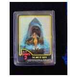 Vintage Jaws card