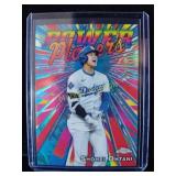 Shohei Ohtani Topps chrome refractor