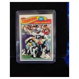 Vintage tops Roger staubach