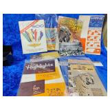 Vintage advertisement paperwork