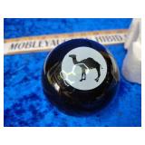 Vintage camels ashtray 8 Ball