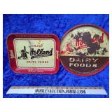 2 Holland Derry serving trays