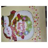 Christmas LED light up sign is this light up