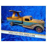 Rare Buddy L Ryder dump truck right on metal toy