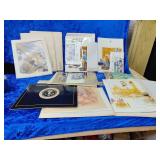 1970s and '80s stamp mint sets