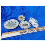 State advertisement and spoon rest