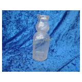 Milk bottle with cream topper