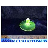 UV reactive glass lid