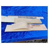 Rare 1900s Sullivan Indiana blank checks