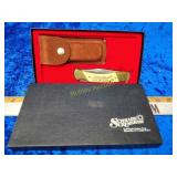 Charade scrimshaw NOS KNIFE